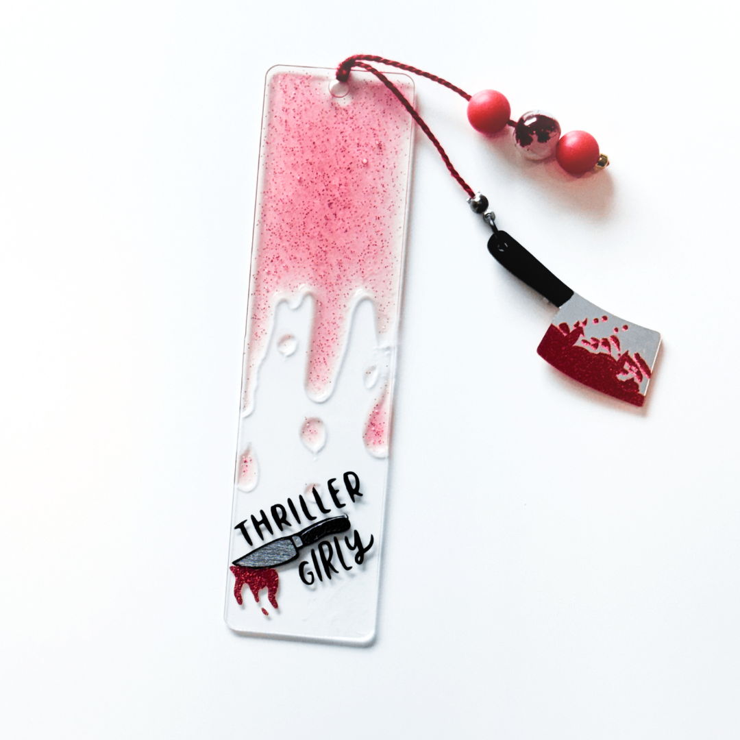 Thriller Girly Bookmark