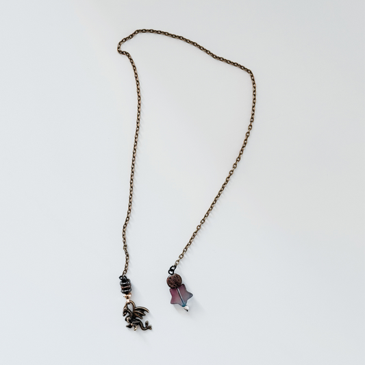 Dragon & Star Chain Bookmark