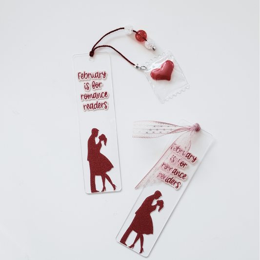 February is for Romance Readers - Bookmark