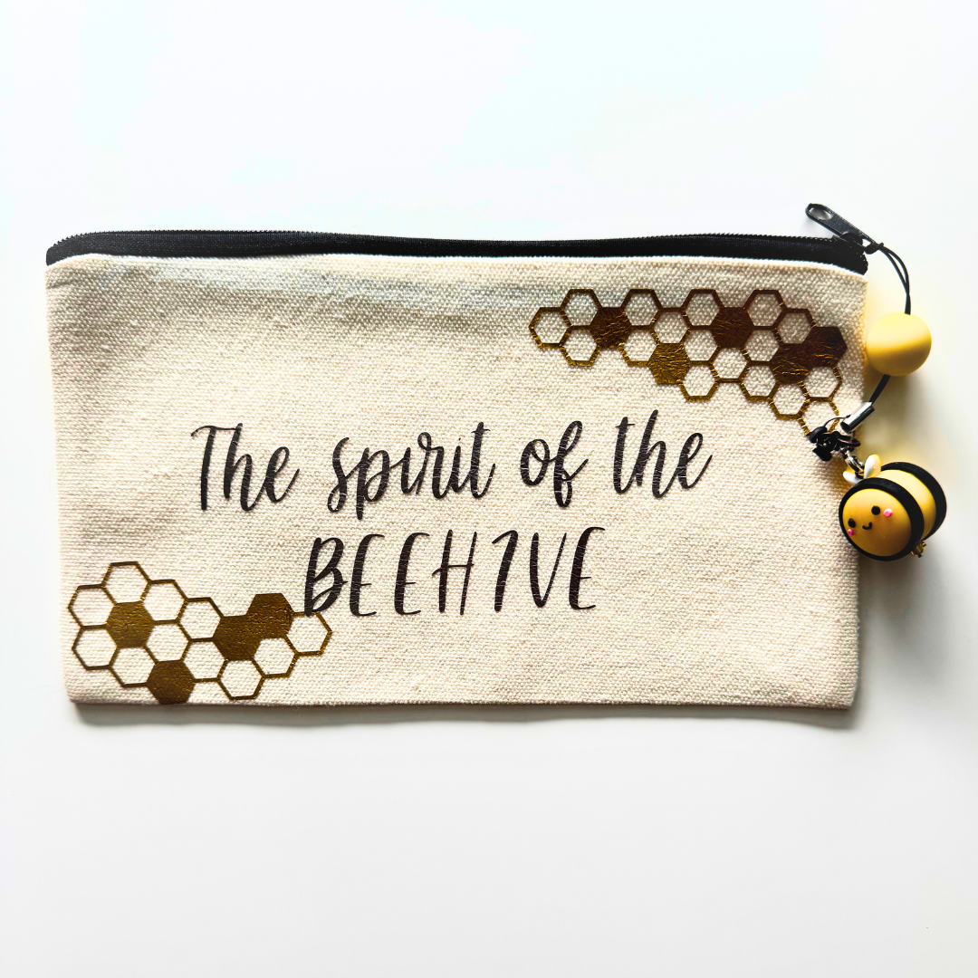 Beehive State Zip Canvas Bags