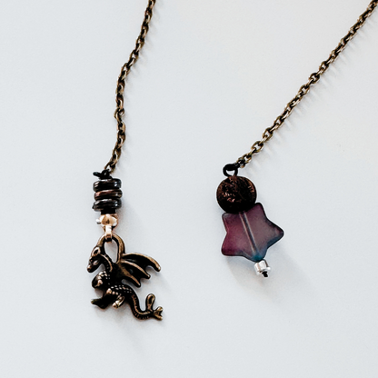 Dragon & Star Chain Bookmark
