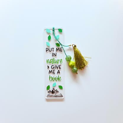 Put me in Nature - Bookmark