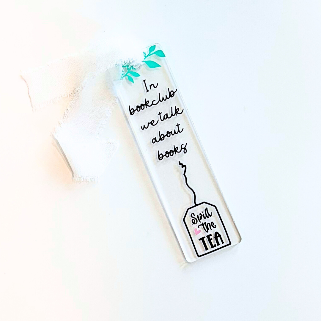 Bridgerton Themed - Spill the Tea - Bookmark