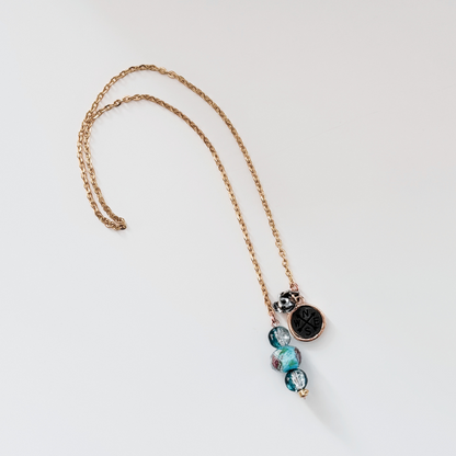 Floral Compass - Chain & Hook Bookmark (Discontinued)