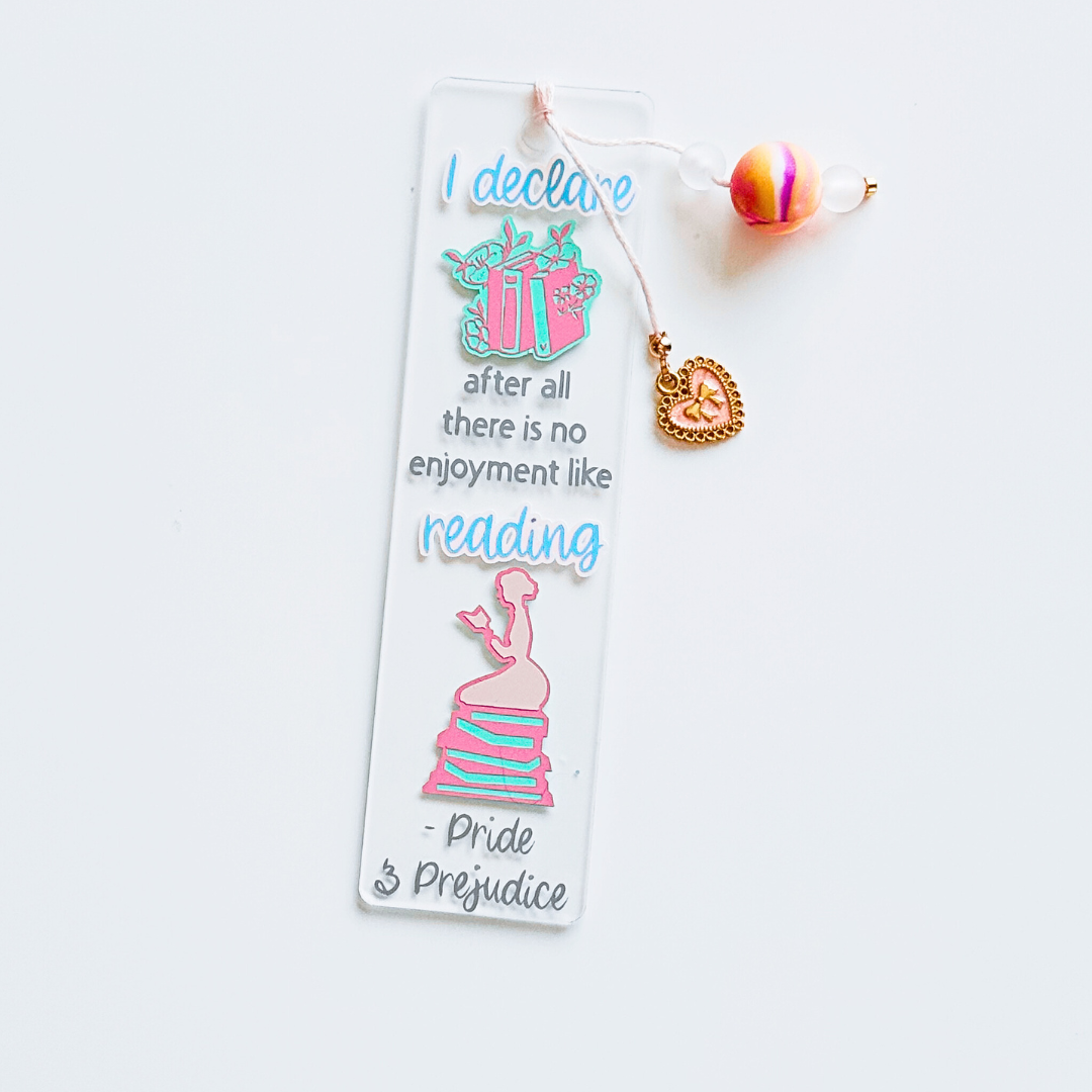 Jane Austen Themed - Pride & Prejudice- Bookmark