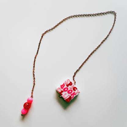 Spicy Bookclub Chain Bookmark