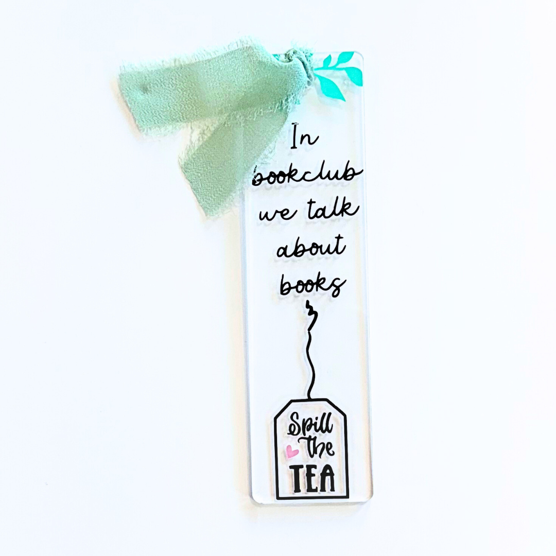 Bridgerton Themed - Spill the Tea - Bookmark