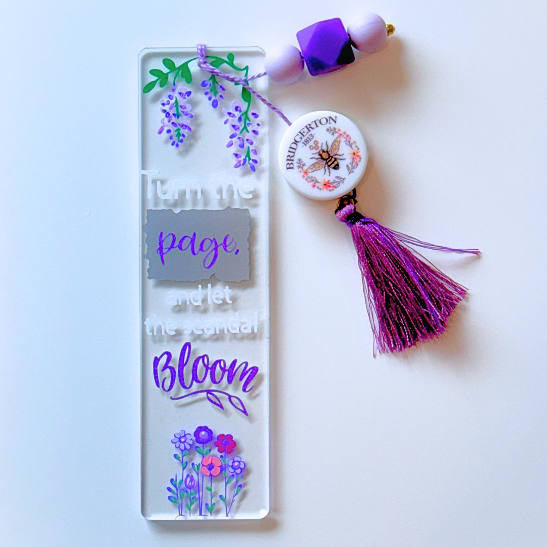 Bridgerton Themed -  Scandal - Bookmark