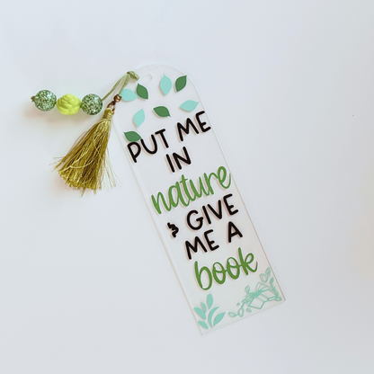Put me in Nature - Bookmark